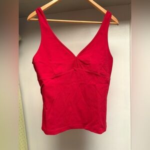 Ann Taylor Size Medium Red Tank Top